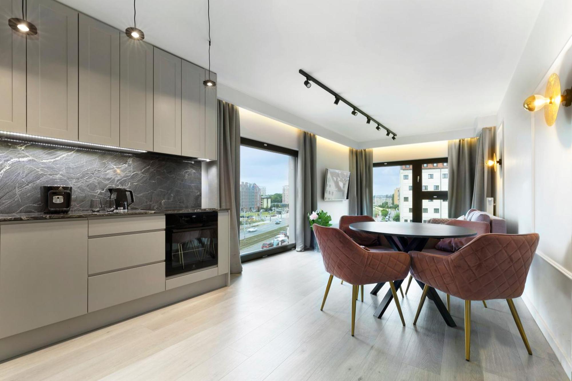 Blue Raven Motlawa Grand Apartment Gdansk Exterior photo
